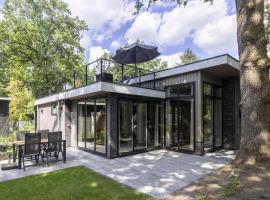 Beautiful chalet with fireplace in the Veluwe, hotel v destinácii Hoenderloo