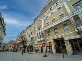 Historic Palace in main square-Unirii Plazza, hotel in Cluj-Napoca