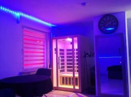 Wohnung am Kurpark mit privater Innensauna & LED! Schlüsselbox, hotel sa Boppard