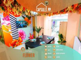 Capsule Flower - Balneo - Cinema - Billard - Nintendo Switch - Mons Centre، فندق في مون