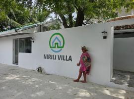 Nirili Villa、ディフューシの格安ホテル