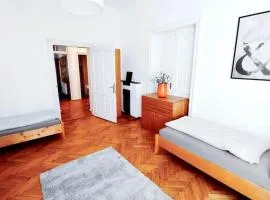 Großes, Helles Vintage Apartment mit Parkplatz