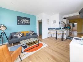 Le Green, appartement rénové, 4 chambres et jardin, hotel en Saint-Jacques-de-la-Lande