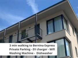 Bernina Suites - vicino al Bernina Express, hotel en Tirano