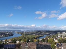 Sauna, Balkon und Rheinblick am Rheinsteig, hotelli Urbarissa