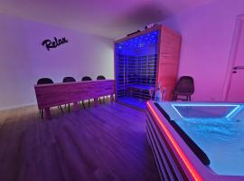 L'Appart Spa, Jacuzzi & Sauna, готель у місті Діфферданж