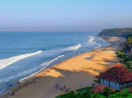 ARONIC beach hotel, хотел в района на Varkala Beach, Варкала