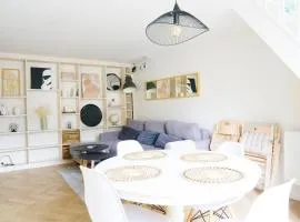 EXIGEHOME - Beau duplex-15 min Paris/La Défense/Champs Elysées