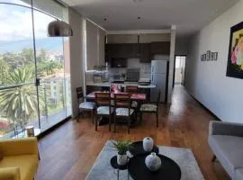 Hermoso departamento sobre Av. America cerca al Sombrero de Chola