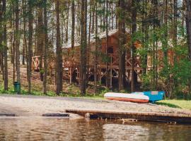 Glamping Mazury - Przystań Jeziorany, camping de luxo em Jeziorany