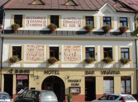 Hotel Panský dům, ξενοδοχείο σε Nove Mesto na Morave