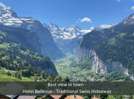 Hotel Bellevue - Traditional Swiss Hideaway, hotelli kohteessa Wengen