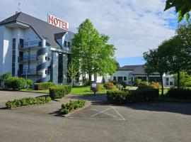 Hotel Restaurant La Tour Romaine - Haguenau - Strasbourg Nord, khách sạn ở Schweighouse-sur-Moder