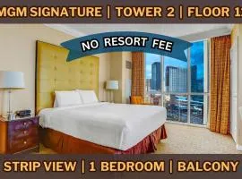 11th Flr MGM Signature 1Bed, Strip View, No Fee