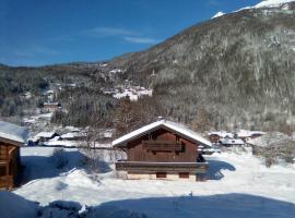 Chalet cosy au pied du Mont Blanc, מלון בלז אוש