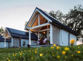 Tiny house - optioneel met hottub, kæledyrsvenligt hotel i Dokkum