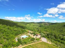 Borgo Le Noci Chianti Retreat & Pool、ガイオーレ・イン・キアンティのホテル