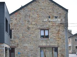 Le Fagotin - Youth hostel, talumajutus Stoumontis