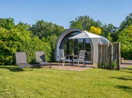 Tiny Natuurlodge voor 2 personen met vrij uitzicht over landerijen, Cottage in Dalerveen