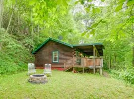 Serene Maggie Valley Retreat with Deck and Hot Tub!