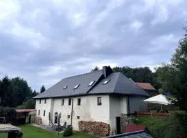 cottage in the middle of nature