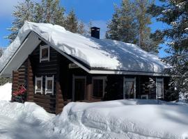 Ruska 2, Ylläs, Äkäslompolo - Log Cabin with Lake and Fell Scenery, chalet i Äkäslompolo