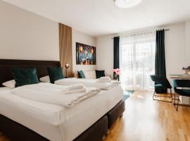 Seeblick Apartment, hotel u Faak am Seeu