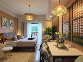 Alpine Villas Greens Staycation at Crosswinds Tagaytay, pigus viešbutis mieste Tagaitajus