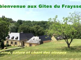 Les Gîtes du Fraysse, au paradis des oiseaux, hotel en Montignac