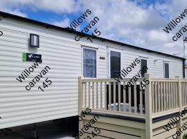 Willows caravan 145, taman percutian di Barmouth