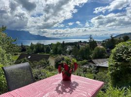 L'Appart Riviera vue panoramique, lejlighed i Saint-Legier-La Chiesaz