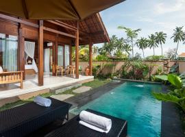 Santris Villas by Pramana Villas、ウブドのホテル