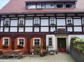 Pension Grenzbaude, Waltersdorf, Sachsen, guest house in Waltersdorf