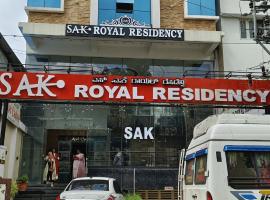 SAK Royal Residency, hôtel à Mysore