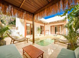 Relax in Nature Villa Namu two-bedroom pool villa 5unit, hotel in Kuta