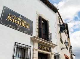 Hotel La Quinta de Santillán, hótel í Chinchón