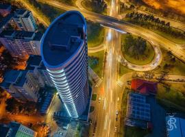 Tower Apartments, hotel pre rodiny v Kluži