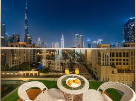 Luxury 2BR with Burj view, very close to Dubai Mall, villa a Dubai