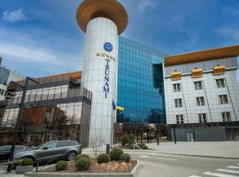 Tsunami Spa Hotel, hotell med basseng i Dnipro