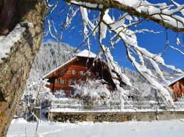 Swiss Mountain-Valley View Lodge, rumah percutian di Erlenbach im Simmental