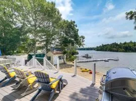 Plymouth Getaway with Private Lake Beach and Kayaks!