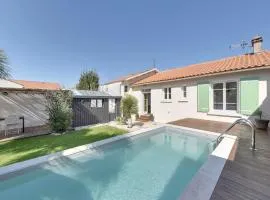 Maison rénovée avec piscine, jardin clos et terrasse, à 5 min de la plage et des commerces - FR-1-706-5