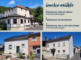 Irreler Mühle Ferienwohnungen und Ferienhäuser, luksuzni hotel u gradu Irrel