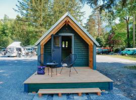 Tiny House Alphütte, majake sihtkohas Bad Ragaz