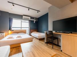 e-stay namba, lejlighedshotel i Osaka