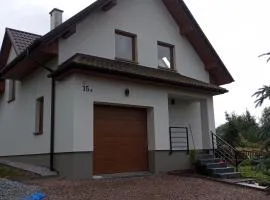 Cracow house under walnut tree