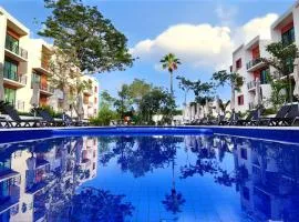 Departamento nuevo con alberca en Cancún