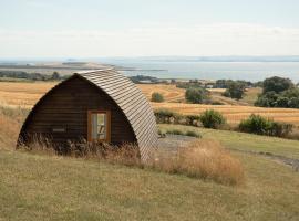 Largo Law by Wigwam Holidays，Kirkton of Largo的小屋