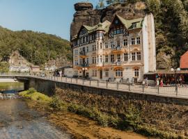 Hotel Labe, viešbutis mieste Hřensko