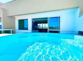 Triplex com piscina e área gourmet